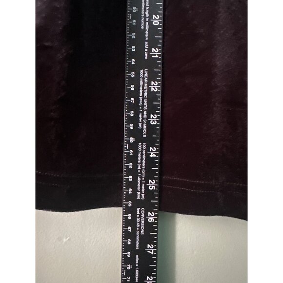 Vintage Studio Black Velvet VTG Women's cardigan L Gothic Fairycore Witchy Retro - Picture 5 of 6